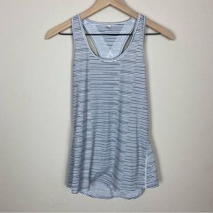 Lucy Striped Racerback Workout Tank Top